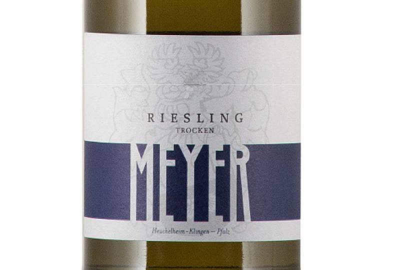 Riesling Gutswein trocken od Weingut Meyer